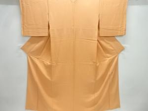 草木染織柄色無地着物